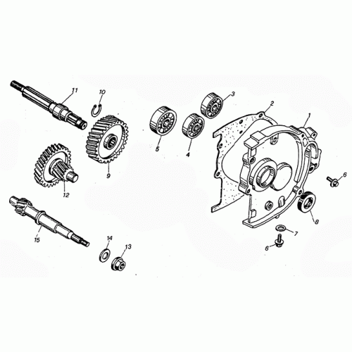 Transmission Assembly (Kasea Adventure Buggy 125)