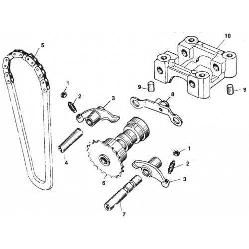 Camshaft Assembly (Kasea LM150IIR 2000)