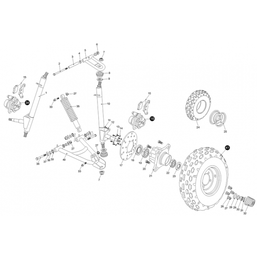 Suspension Arm (Kasea LM150IIR 2000)