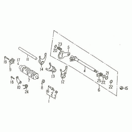 GEAR SHIFT (Kasea Skyhawk 150/170 Quad)