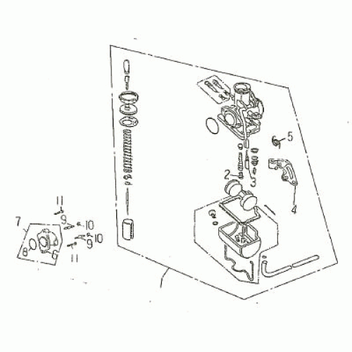 CARBURETOR (Kasea Skyhawk 150/170 Quad)
