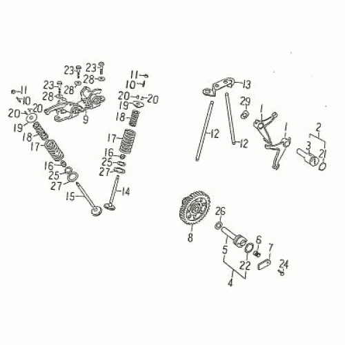 VALVE (Kasea Skyhawk 150/170 Quad) VALVE (Kasea Skyhawk 150/170 Quad)