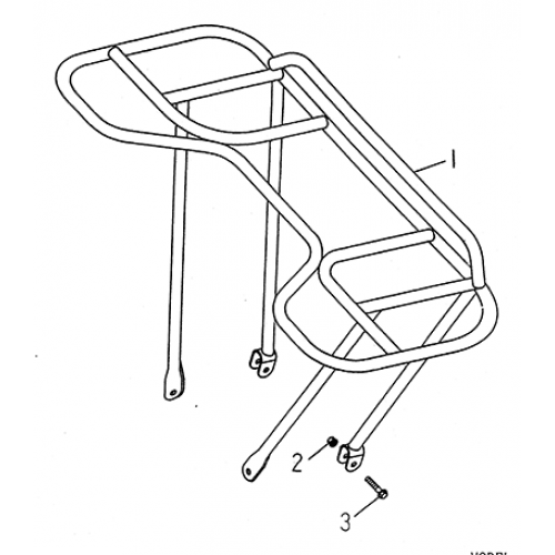Front Carrier (LRX/SMC Blast ATV 150)