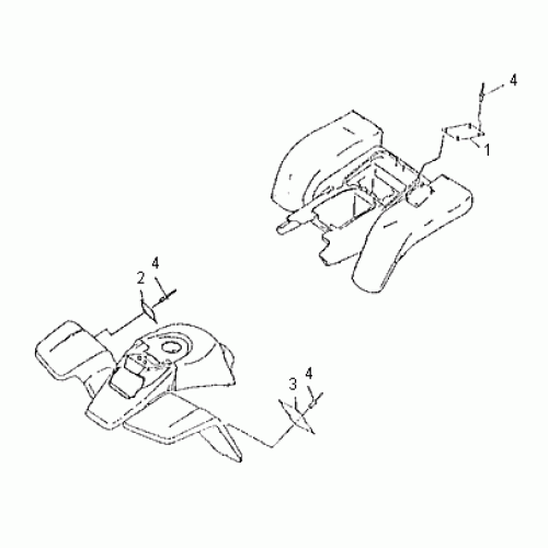 Warning (Labels) (Kasea Skyhawk 250 Quad)