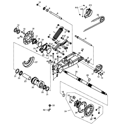 Swing Arm Sub-assembly Swing Arm Sub-assembly