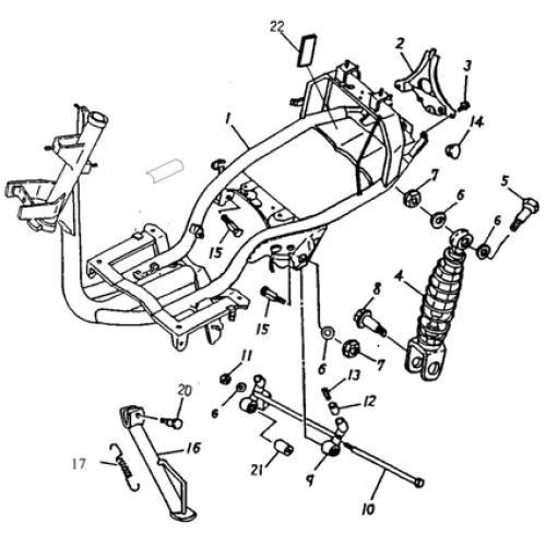 Frame Body (Silver Fox 50)