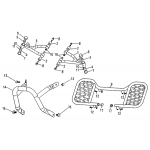 Arm, Floor Panel, Bumber