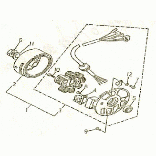 GENERATOR (Kasea Skyhawk 50mini Quad) GENERATOR (Kasea Skyhawk 50mini Quad)