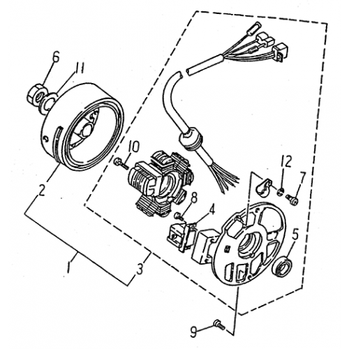 Generator (LRX/SMC ATV 50 mini) Generator (LRX/SMC ATV 50 mini)