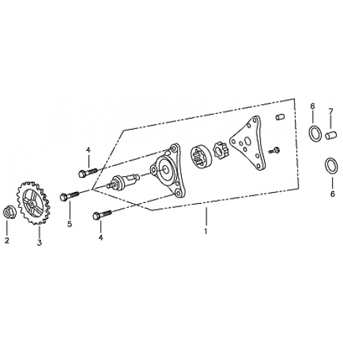 Oil Pump (Adly ATV 90II 4T (CVT)) Oil Pump (Adly ATV 90II 4T (CVT))
