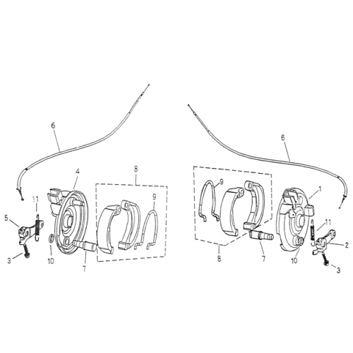 Front Brake (Adly ATV 90II 4T (CVT))
