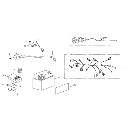 Electrical Parts (Adly ATV 90II 4T (CVT)) Electrical Parts (Adly ATV 90II 4T (CVT))