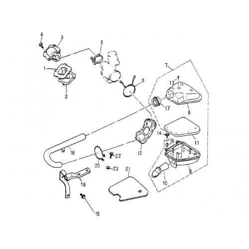 Reed Valve, Air Cleaner (Blazer 90cc ATV) Reed Valve, Air Cleaner (Blazer 90cc ATV)