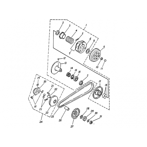 Clutch (Blazer 90cc ATV) Clutch (Blazer 90cc ATV)