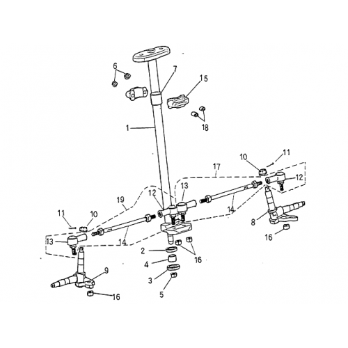 Steering (Blazer 90cc ATV) Steering (Blazer 90cc ATV)