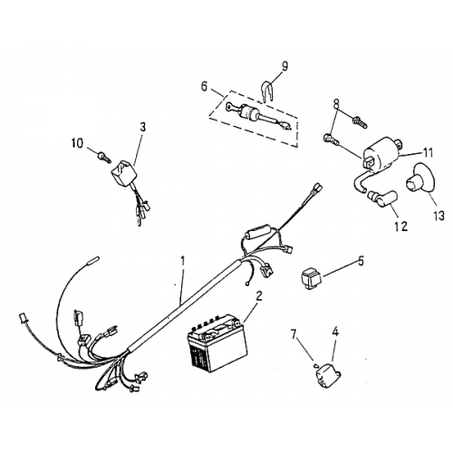 Electrical Parts (Blazer 90cc ATV) Electrical Parts (Blazer 90cc ATV)