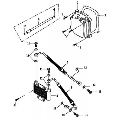 Cylinder Head Cover (Thunder Bike 150)