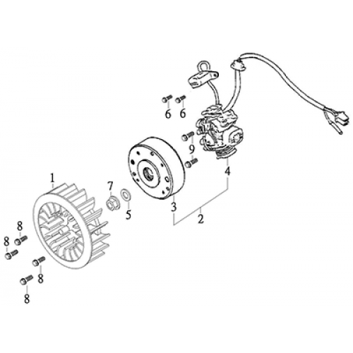 Generator (Thunder Bike 150)