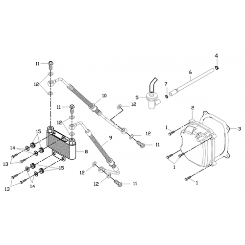 Cylinder Head Cover (Adly ATV 150S Interceptor)