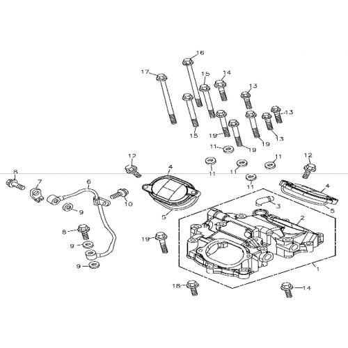 Cylinder Head Cover (Adly ATV 300S II CrossXRoad)