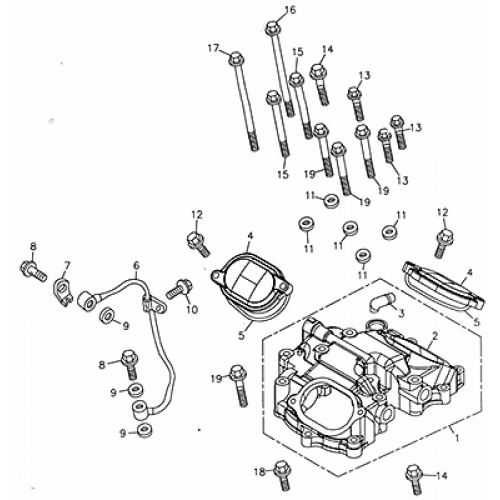 Cylinder Head Cover (Adly ATV 300U) Cylinder Head Cover (Adly ATV 300U)