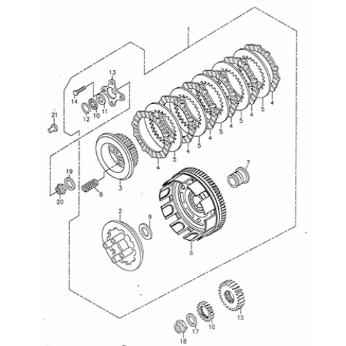 Clutch (Adly ATV 300U)