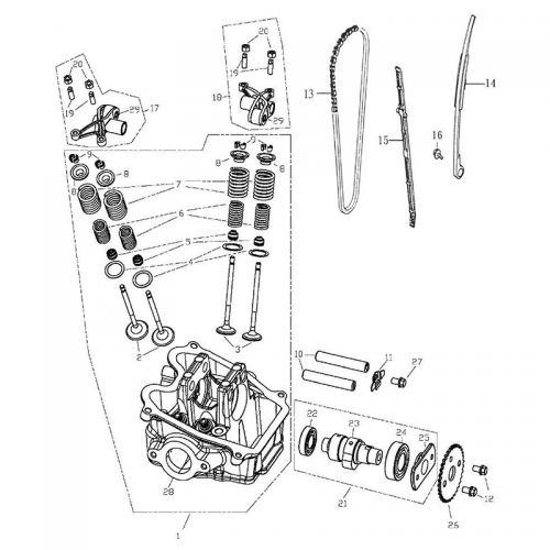Camshaft | Valve | Chain