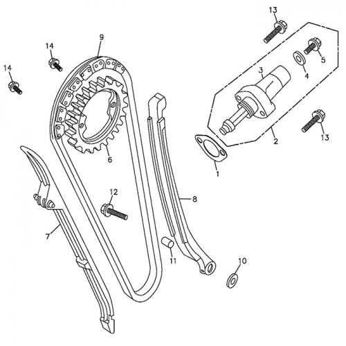 Cam Chain Tensioner Cam Chain Tensioner