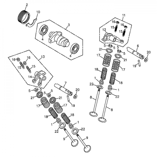 Camshaft, Valve Camshaft, Valve