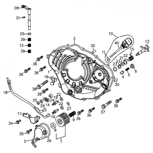 Right Crankcase Cover