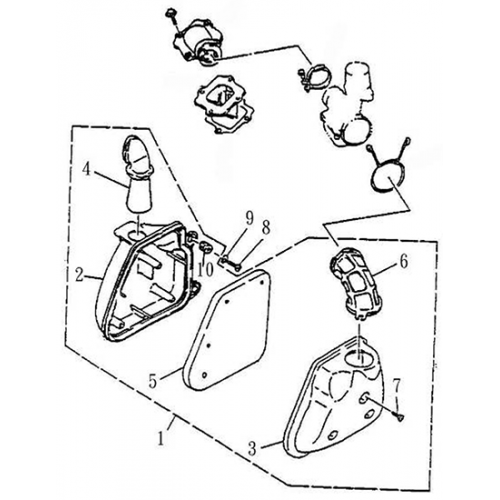 Air Cleaner (Adly GTA-50 2010)