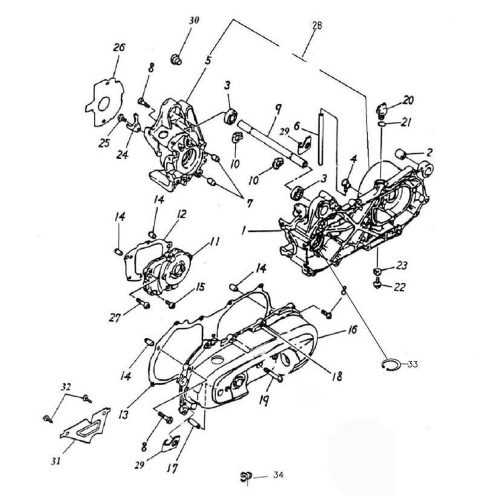Crankcase Crankcase