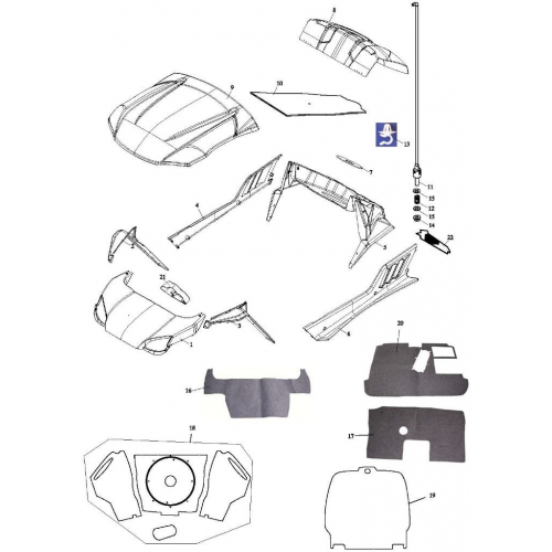 Accessories (Adly Mini Car 320) Accessories (Adly Mini Car 320)