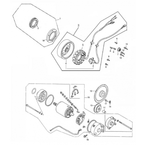 Generator | Starting Motor (Adly Mini Car 320)