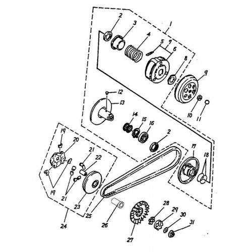 Clutch (ADLY GTC-50) Clutch (ADLY GTC-50)