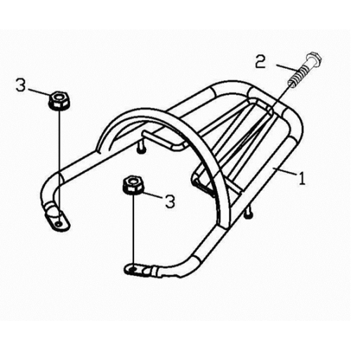 Rear Carrier (ADLY GTC-50) Rear Carrier (ADLY GTC-50)