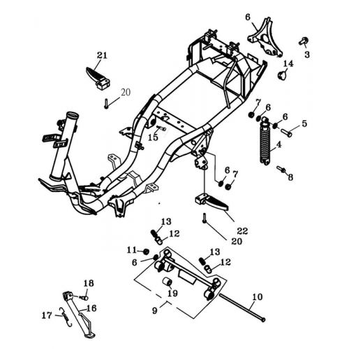 Frame Body (ADLY GTC-50) Frame Body (ADLY GTC-50)