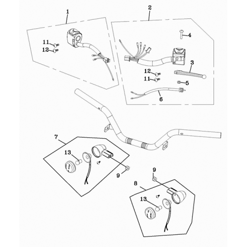 Front Signal | Lever | Switch (ADLY GTC-50) Front Signal | Lever | Switch (ADLY GTC-50)