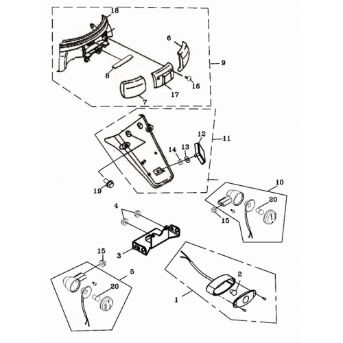 Taillight (ADLY GTC-50) Taillight (ADLY GTC-50)