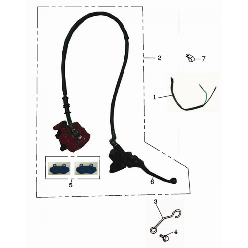 Front Master Cylinder (ADLY GTC-50) Front Master Cylinder (ADLY GTC-50)