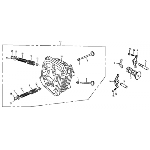 Camshaft | Valve (Adly Super Sonic SS-125D)