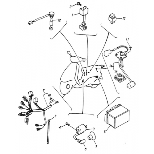 Electrical Equipment, C.D.I. (Adly Noble ST-50)
