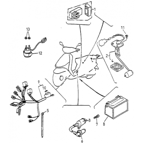 Electric Equipment (II) (Silver Fox (4 Stroke))