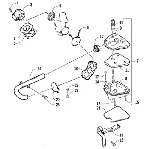 Reed Valve | Air Cleaner (Arctic Cat 90 2T)
