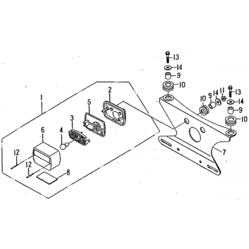 Tail Light (Barossa ATV 170) Tail Light (Barossa ATV 170)