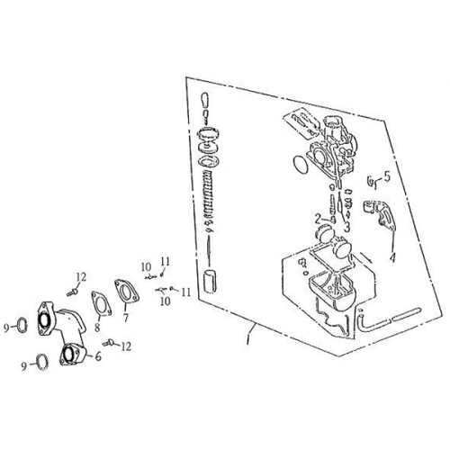 Carburetor (Barossa Silverhawk 250) Carburetor (Barossa Silverhawk 250)
