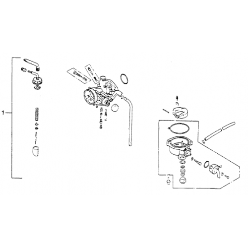 Carburetor (Bombardier Mini DS 90 4T)