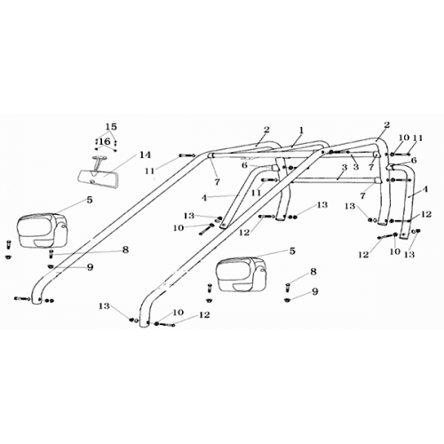 Brush Guard Bar (Dazon Buggy 175)