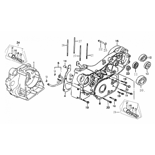 Crankcase (Dazon Buggy 175)