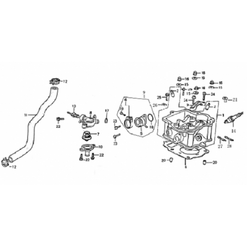 Cylinder Head (Dazon Buggy 175)